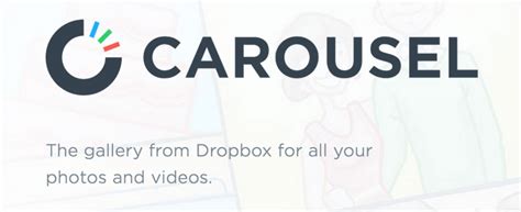 dropbox lanceert eigen galerij applicatie carousel droidappnl