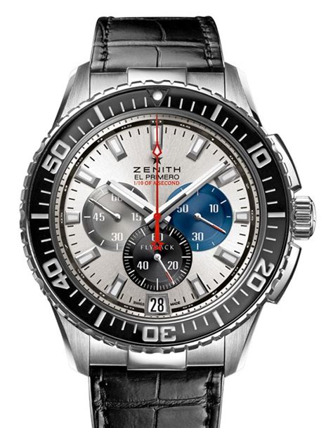 zenith el primero watch worn by felix baumgartner during his death defying jump from space