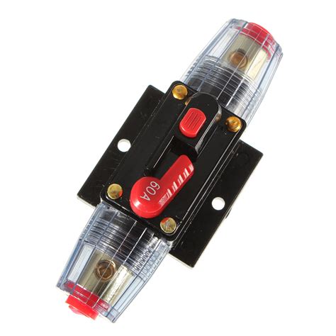 dc car audio inline circuit breaker fuse  system protection   amp ebay