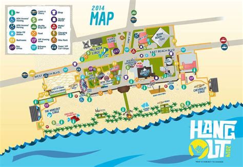 gorgeous festival maps  obsessive fans    images hangout  festival