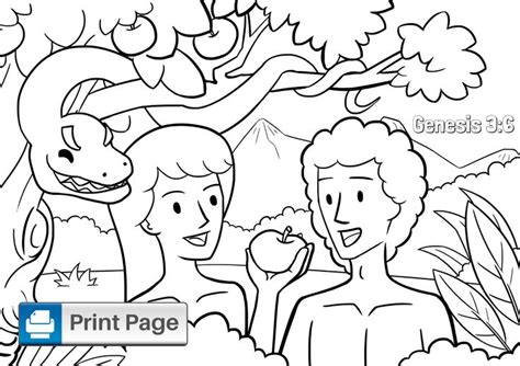 garden  eden coloring page bible coloring pages coloring pages