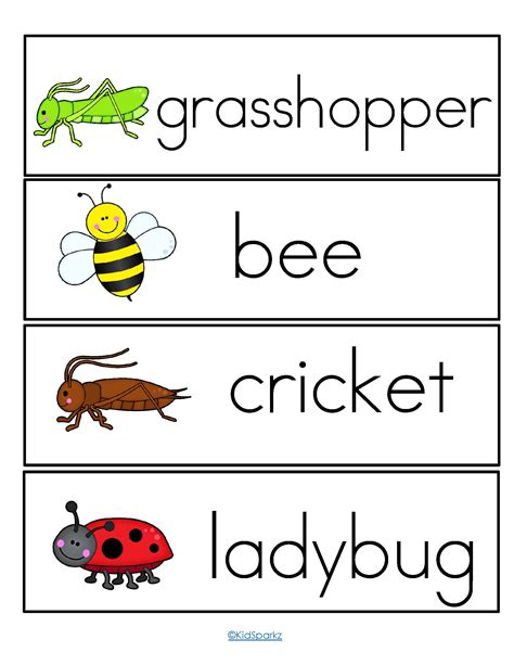 insects theme pack  preschool  pre