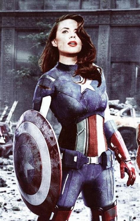 sharpshooter — hayley atwell as captain america source marvel