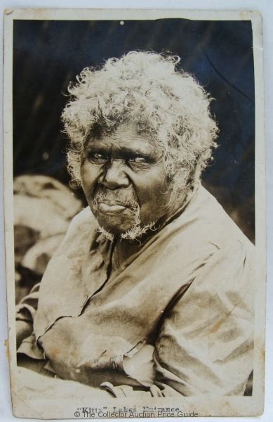 Postcard Of A Victorian Aboriginal Lady Kitty Lakes Entrance Circa