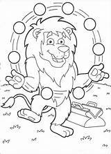 Coloring Lion Juggling Circus Pages Drawing Color Themed Lions Kids Dora Getdrawings Draw Explorer Popular Comments Print Online sketch template