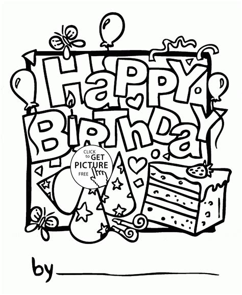 birthday card printable coloring printable world holiday
