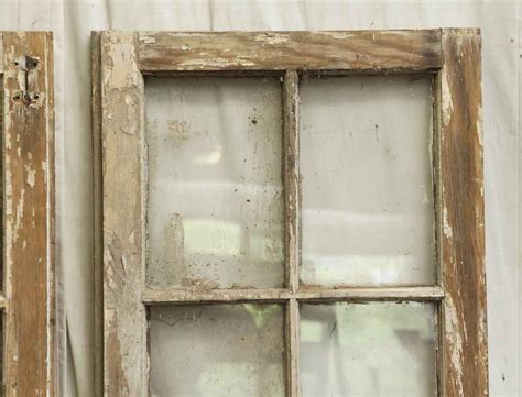 Reclaimed 10 Glass Pane Window Pair Olde Good Things