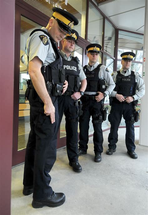 north vancouver rcmp alter uniforms in protest over low wages north