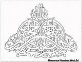 Kaligrafi Bismillah Mewarnai sketch template