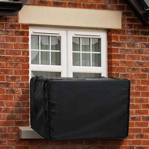 window air conditioner rain cover amazon  goodhoily air conditioner drip cushion black ac