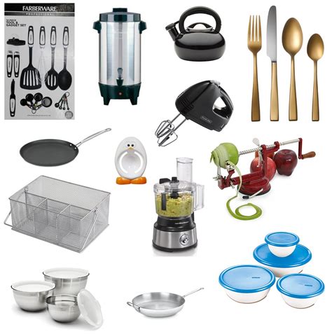 kitchen items     pesach kollel budget