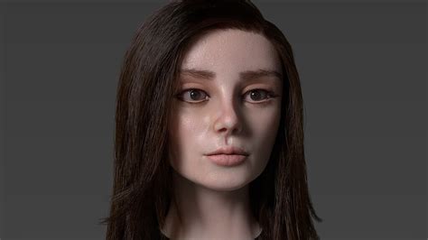 female head zbrushcentral