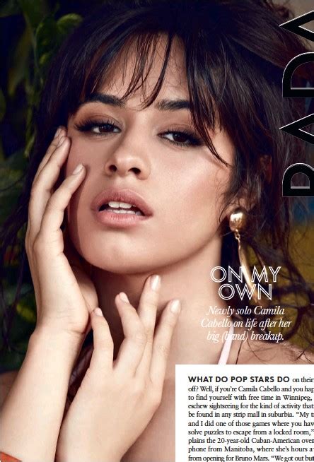 Radar What Camila Cabello Did Next The Peculiarit­ies Of Playing A
