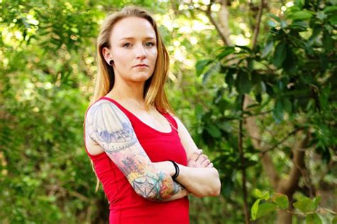 video and photos of maci bookout on naked and afraid air