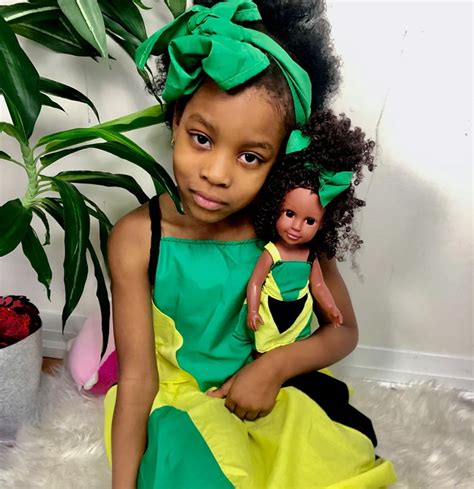 Matching Outfit Jamaican Doll The Tjcollectibles