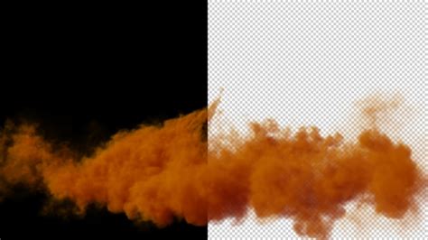 orange smoke motion graphics videohive