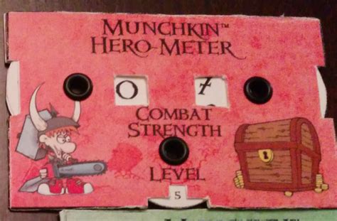 Homemade Munchkin Hero Meters Munchkin Munchkin Game Hero