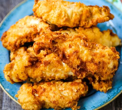 amazing deep fried chicken tenders    perfect recipes