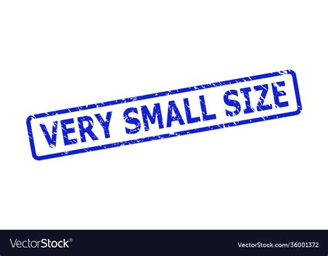 small size stamp seal  grunged texture vector image