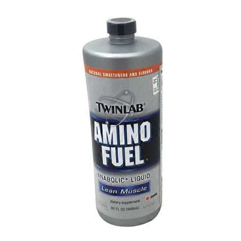 Twinlab Amino Fuel Lean Muscle Anabolic Liquid Orange 32 Oz