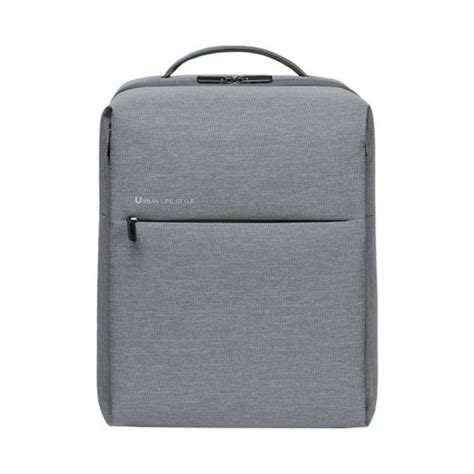 xiaomi mochila mi classic business backpack   light grey compara precos