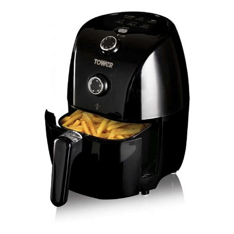 tower t17025 compact air fryer 1 5l black kettle and toaster man