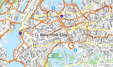 map  york city area  latest map update