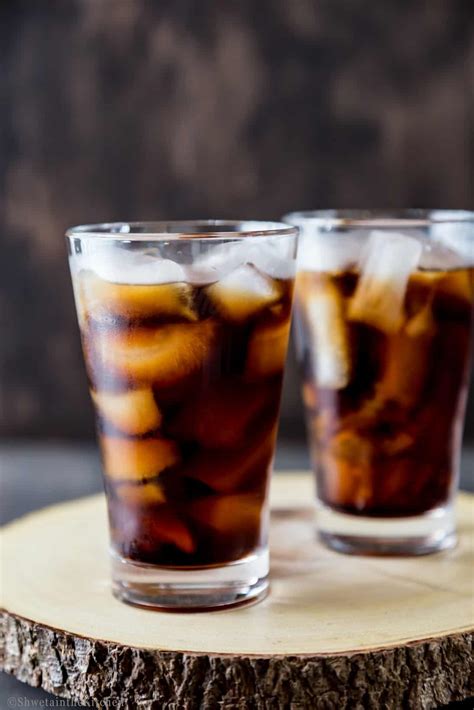 cold brewed iced coffee shweta   kitchen
