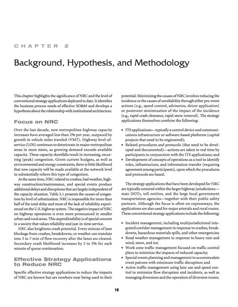 chapter  background hypothesis  methodology institutional