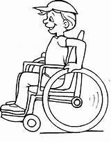 Wheelchair Coloring Discapacitados Disabilities Ramp Reflexiona Usa Disabled Clipartmag B8 Paperblog sketch template