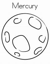 Mercury Mercurio Planets Planetas Colorare Space Mercure Pianeti Twistynoodle Mercúrio Solare Twisty Sterne Geografie Weltall Sonne Universum Sonnensystem Mond Mercurius sketch template