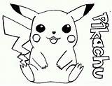 Pikachu Coloring Pages Pokemon Cute Baby Printable Drawing Eevee Color Print Picachu Getcolorings Getdrawings Hat Pag Colorings Unique sketch template