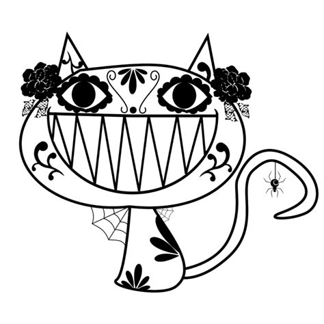 cat outline coloring pages themanwithoutsex sitting cat outline