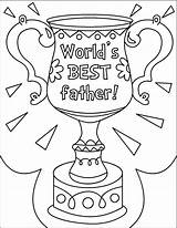 Fathers Coloring Pages Father Color Print sketch template