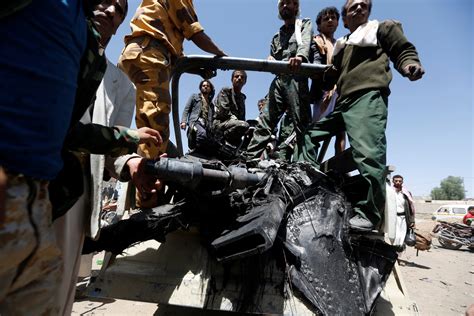 video shows  mq  reaper drone shot   yemen business insider