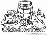 Oktoberfest Coloring Pages Colouring Printable Barrel Oggy Cockroaches Getcolorings Sheet Title Color Getdrawings sketch template