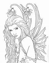 Coloring Fairy Selina Fenech Selinafenech Mistletoe sketch template