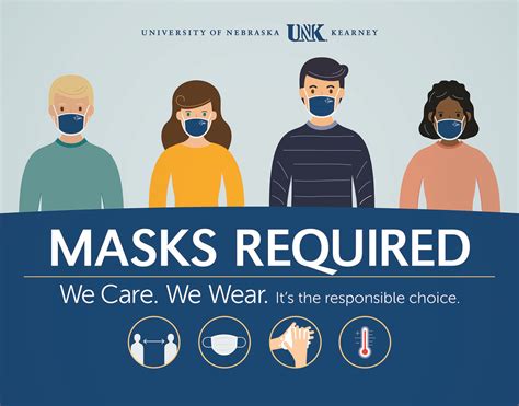 care  wear face masks  key component  unks fall plan