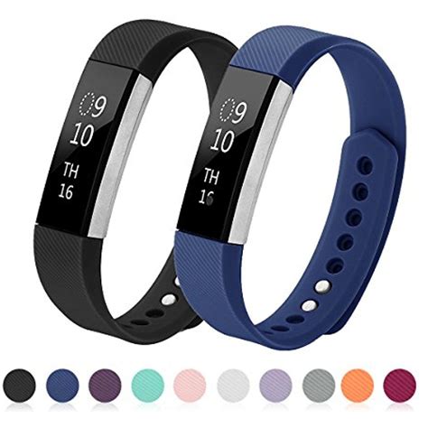kutop fitbit alta bandssilicone adjustable sports fitness watchband strap band  fitbit alta