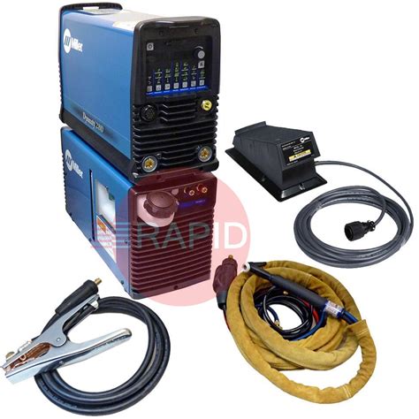 buy miller dynasty  dx acdc water cooled tig welder package  ck   foot pedal