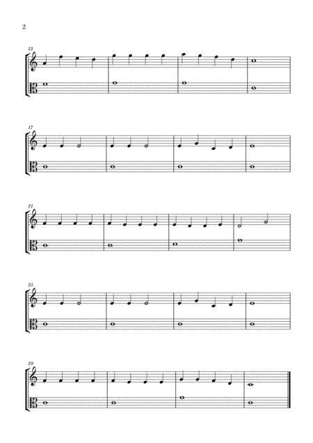 jingle bells  violin  viola   sheet musicsheetsorg