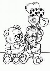 Coloring Valentine Pages Printable Kids Valentines Children Print Will sketch template