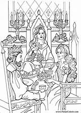 Leonora Prinses Pintar Ausmalbilder Colorat Principessa Prinzessin Coloriage Roi Colorare Ausmalbild Malvorlagen sketch template