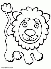 preschool coloring pages animals coloring pages