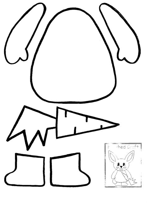bunny outline    clipartmag