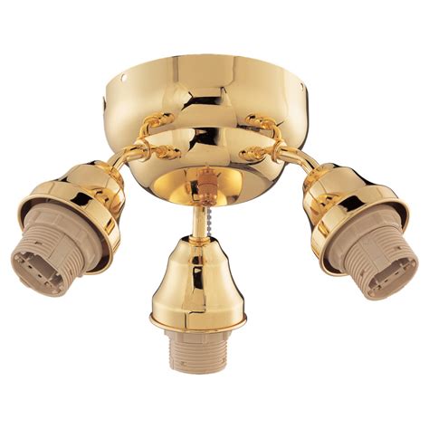 1624ble 02 Ceiling Fan Light Kit Polished Brass