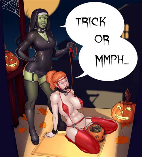 trick or by zionalexiel hentai foundry