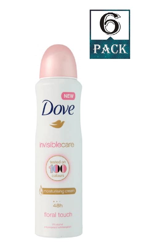 dove invisible care floral touch hr antiperspirant deodorant body spray pack   walmart