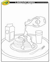 Pancake Pancakes sketch template