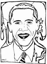 Obama Maze Barack Yonatan Frimer Colorir Mazes Barak Blot sketch template